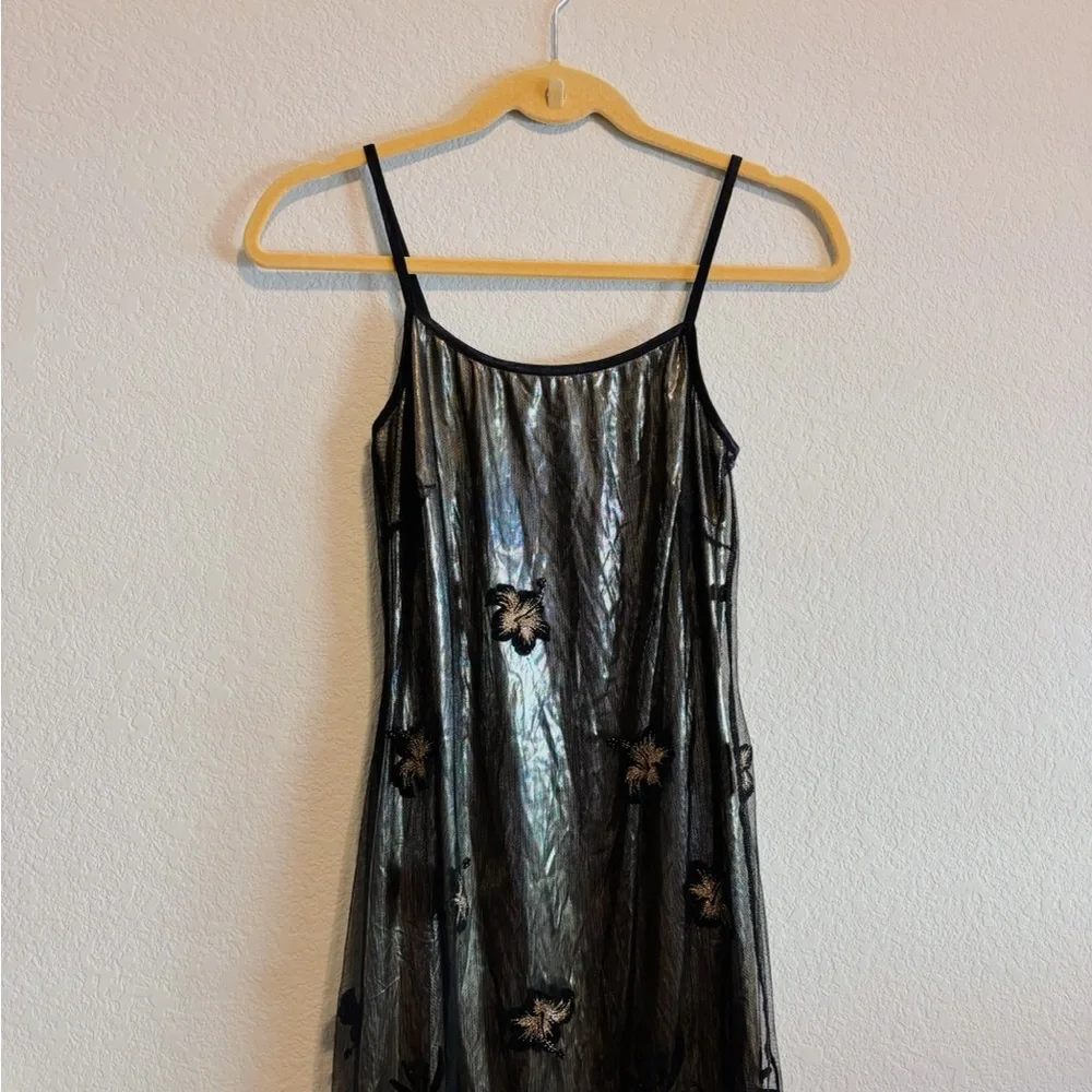 Vintage Sheer Maxi Dress - Picture 4 of 8